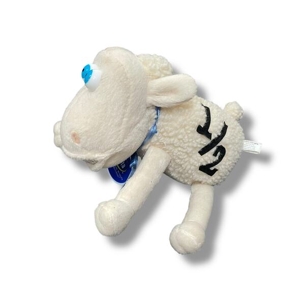 Serta Plush Comfort Sleep Number 1/2 You Sheep Out of Work Bulging Eyes Baby 7" - Picture 9 of 10